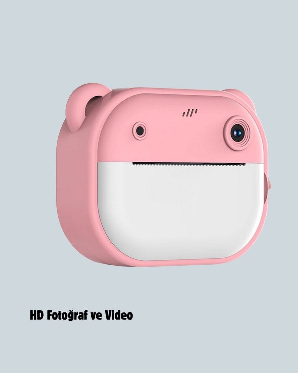 Termal Baskılı HD Şipşak Kamera 24MP Çift Lensli 32GB Hafızalı