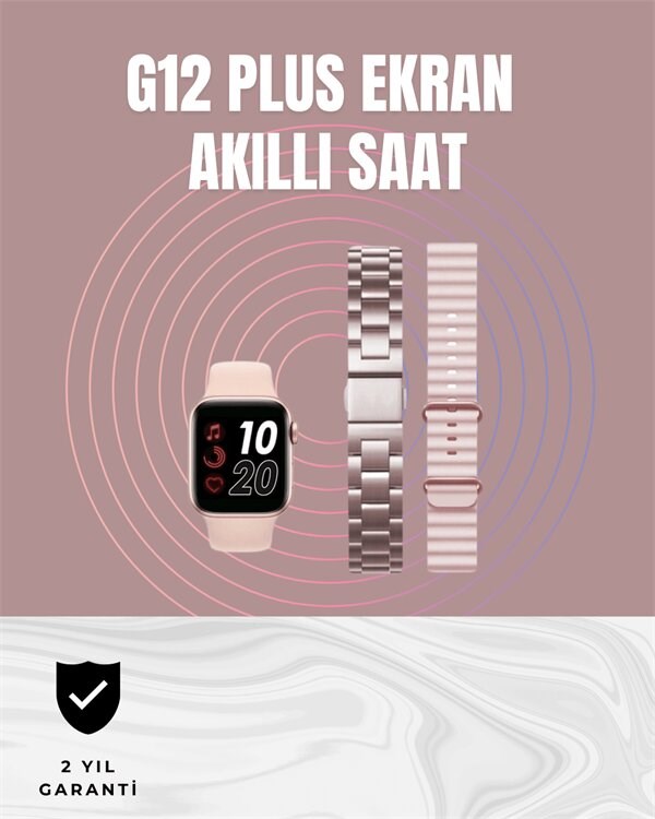 Titreşimli Bildirimli Akıllı Saat – Nabız, GPS, Spor Modları, Telefon Eşleştirme Özellikli