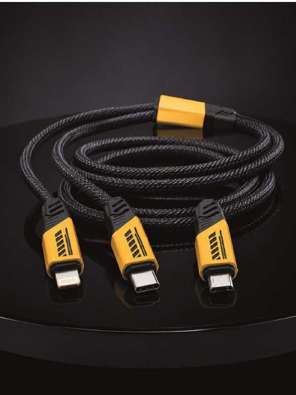 USB 3'ü 1 Arada Şarj Kablosu 240W PD Destekli Çoklu Şarj Kablosu