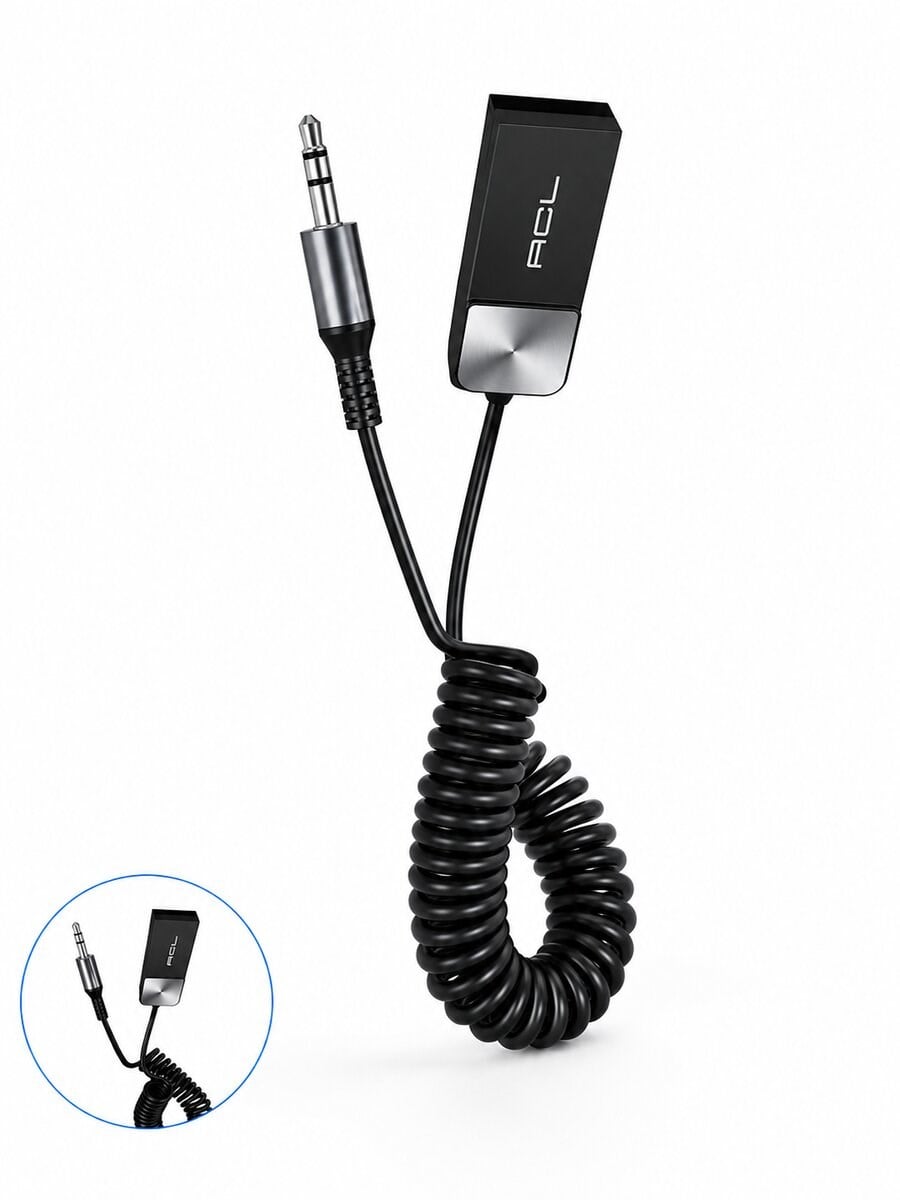 USB Bluetooth AUX Ses Adaptörü Kablosuz Müzik Aktarım Cihazı