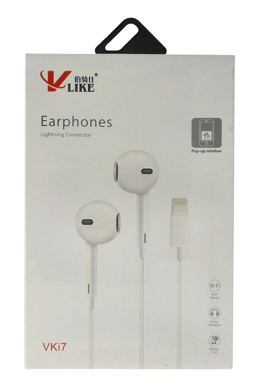 V LIKE EARPHONES LİGHTNİNG CONNECTOR VKİ7