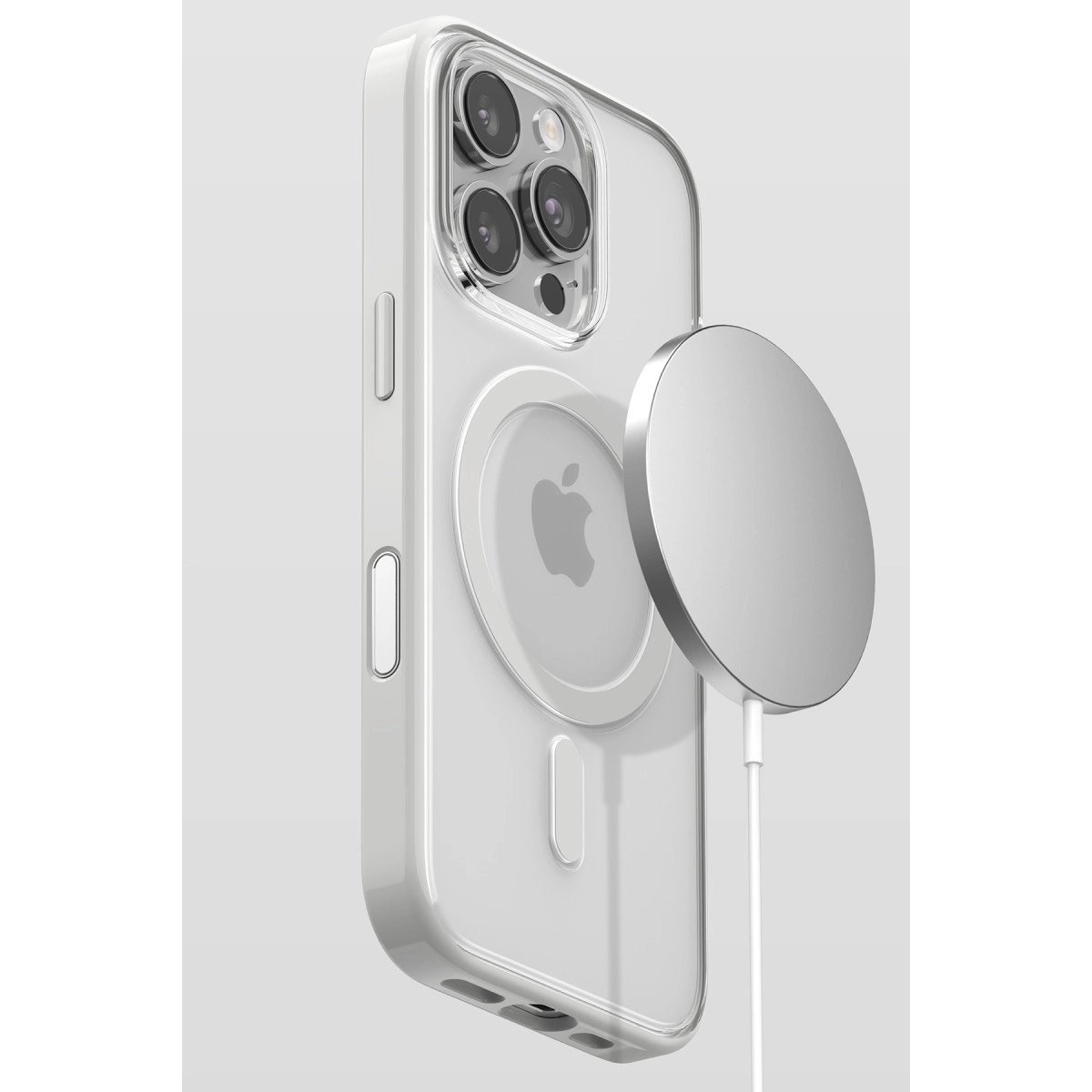 Venco Apple İphone 15 Pro Max Joly Magsafe Kapak - Beyaz