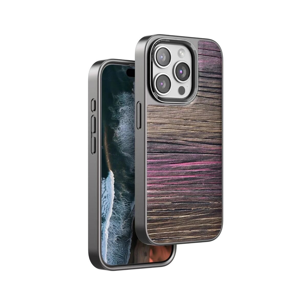 Venco İphone 14 Pro Max Wave Kapak - Pembe