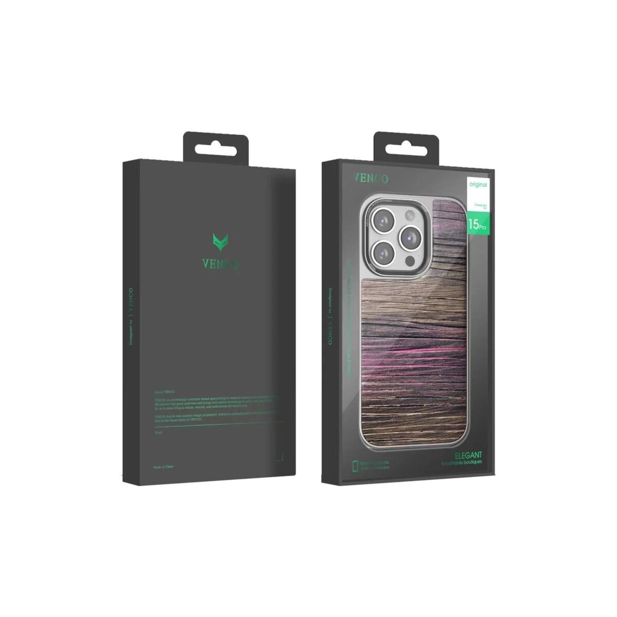 Venco İphone 14 Pro Wave Kapak - Pembe