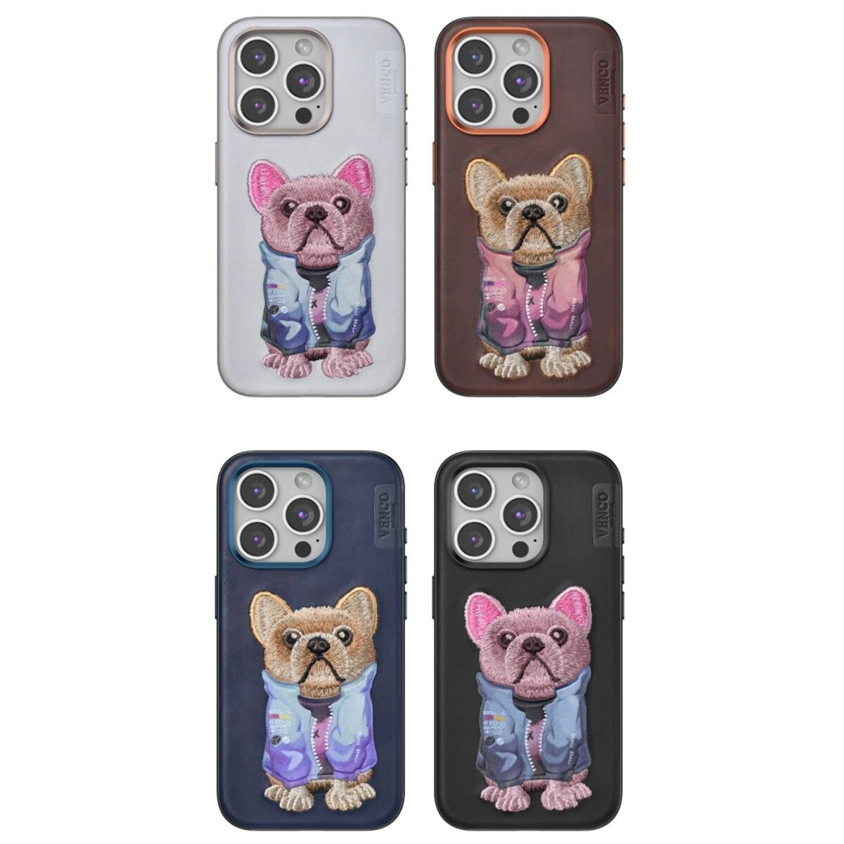 Venco İphone 15 Pro Max Cute Desenli Kapak - Lacivert