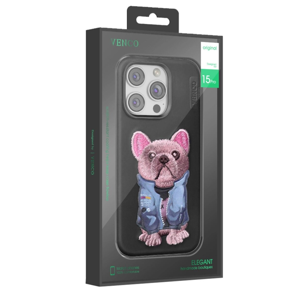 Venco İphone 16 Cute Desenli Kapak - Lacivert