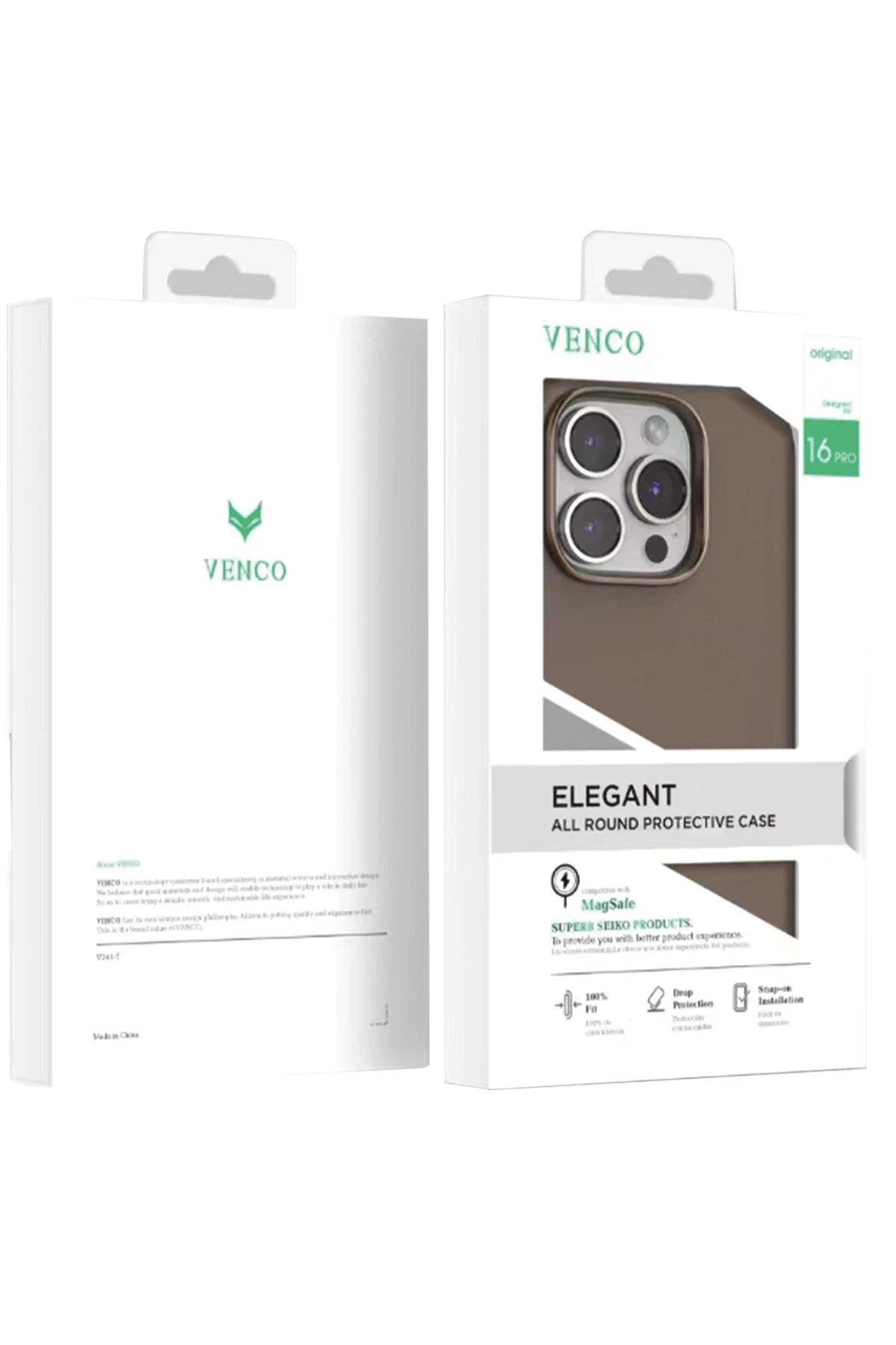 Venco iPhone 16 Pro Jinta Magsafe Kapak - Siyah