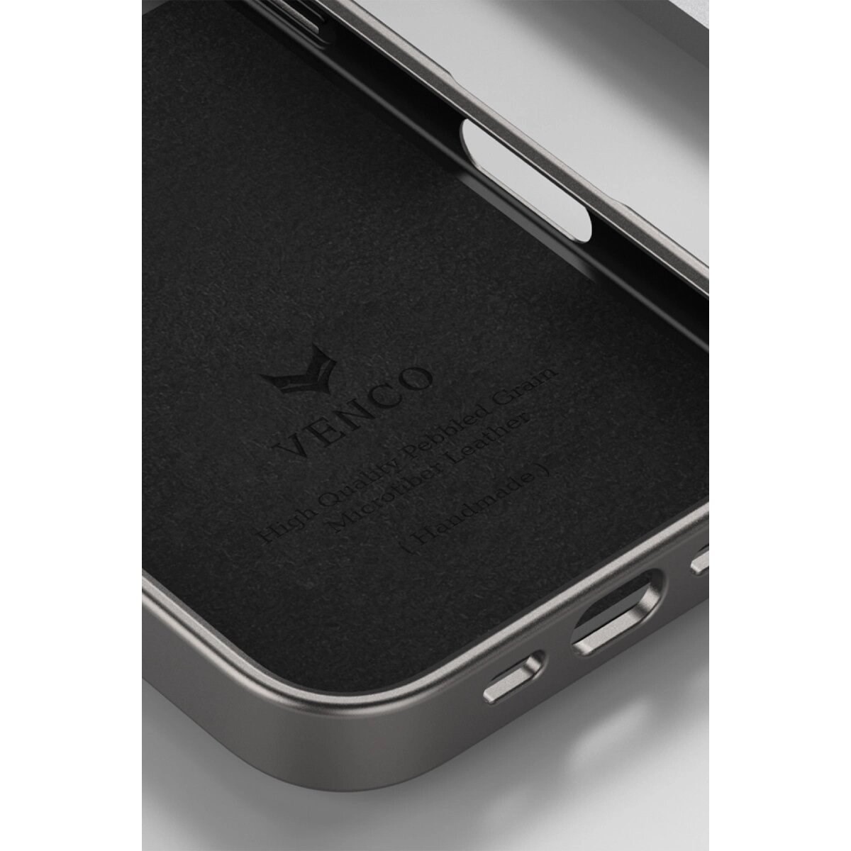 Venco İphone 16 Pro Wave Kapak - Koyu Kahve