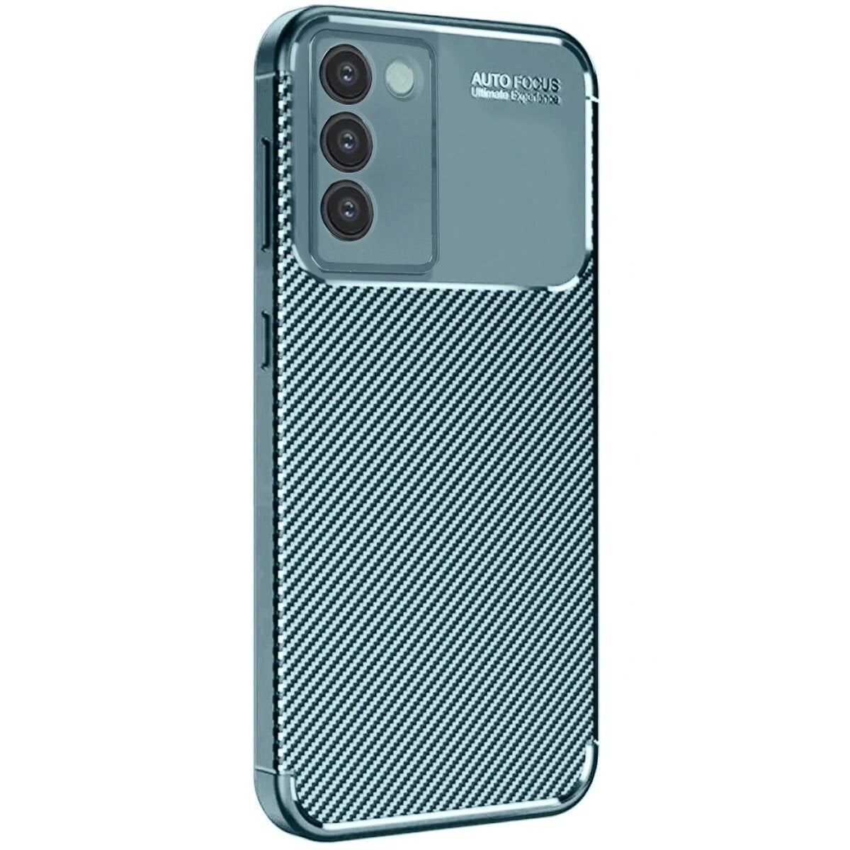 Vivo V30 Lite 4g Kılıf Auto Focus Karbon Kapak - Koyu Yeşil