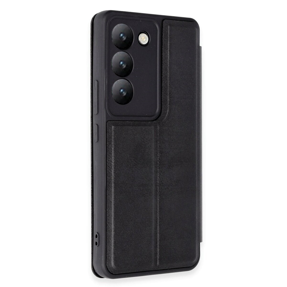 Vivo V30 Lite 4g Kılıf Flip Cover - Siyah