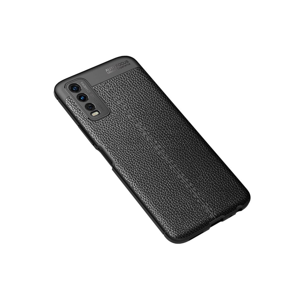 Vivo Y11s Kılıf Auto Focus Kapak - Siyah