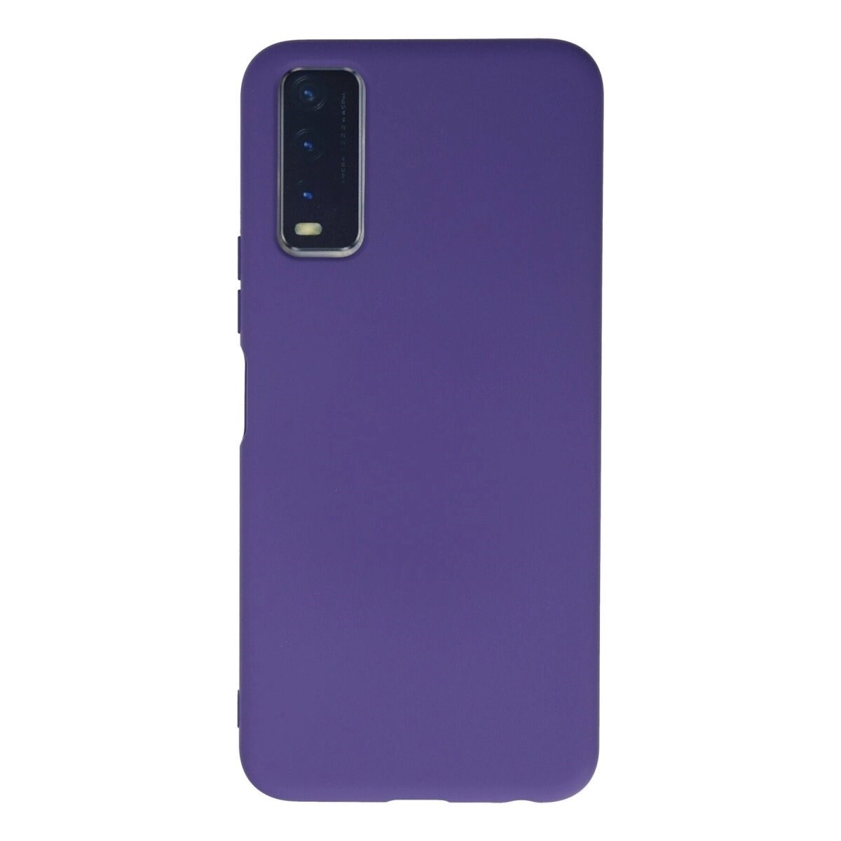 Vivo Y11s Kılıf Nano İçi Kadife Silikon - Mor