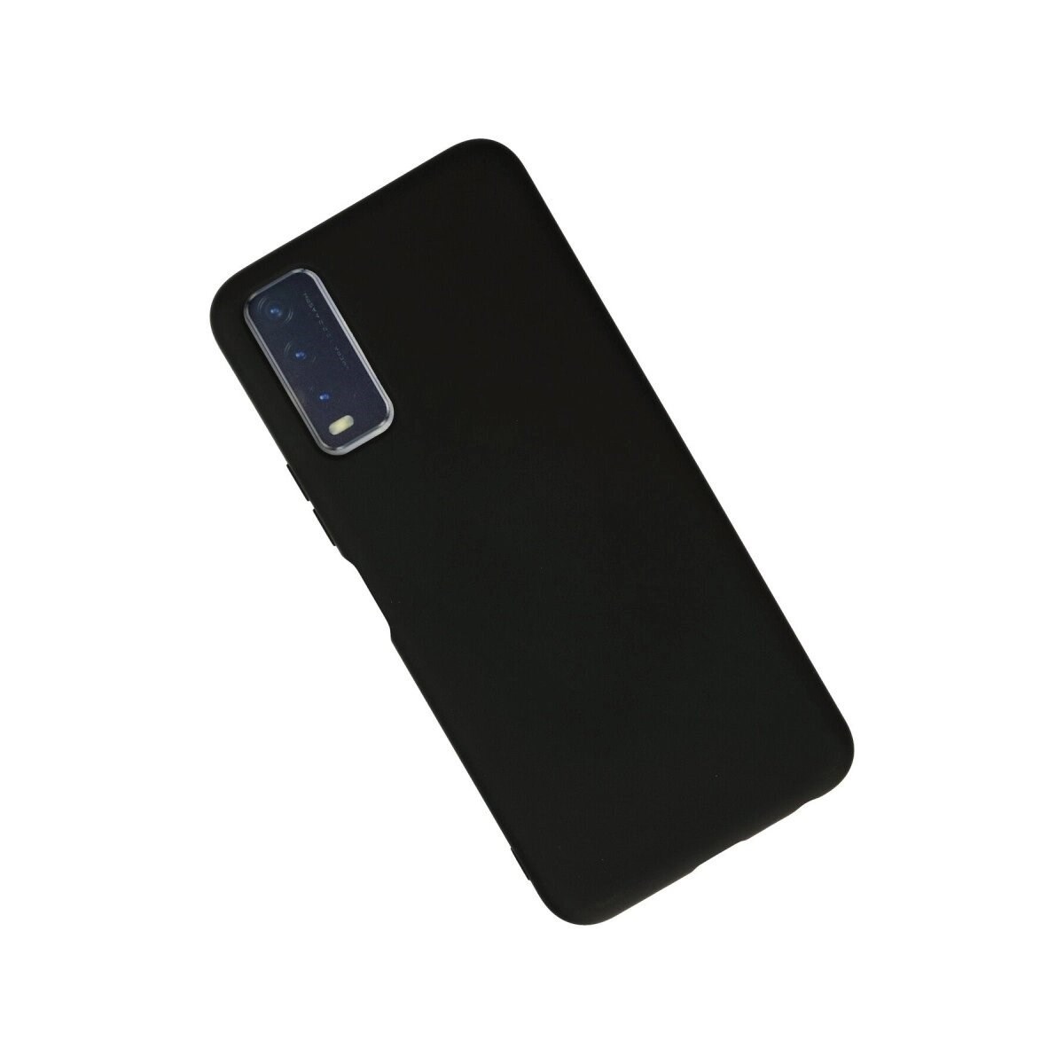 Vivo Y11s Kılıf Nano İçi Kadife Silikon - Siyah