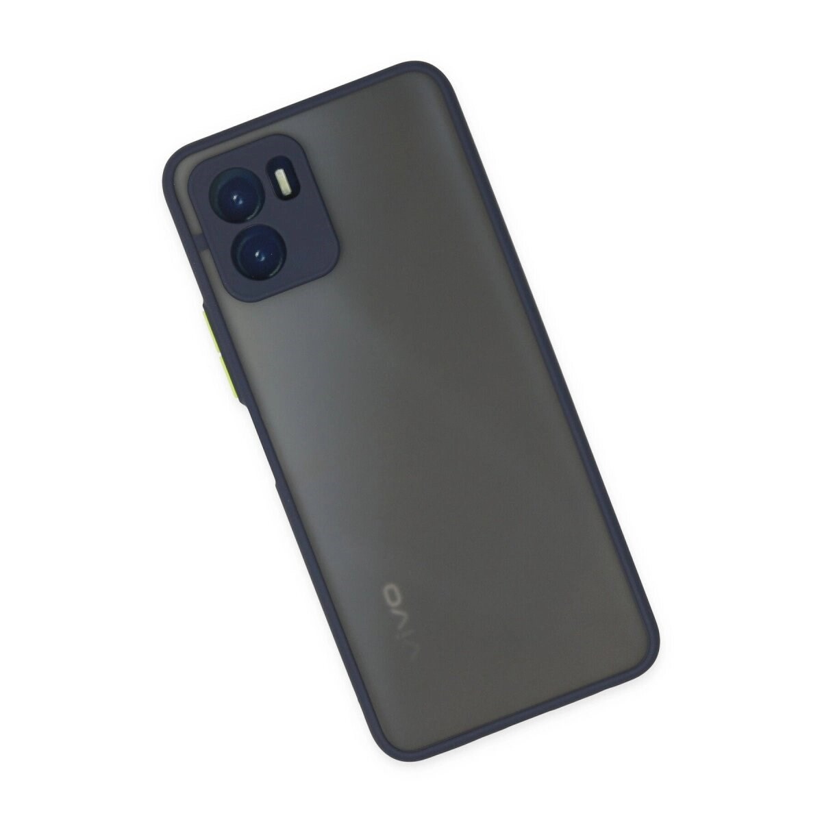 Vivo Y15s Kılıf Montreal Silikon Kapak - Lacivert