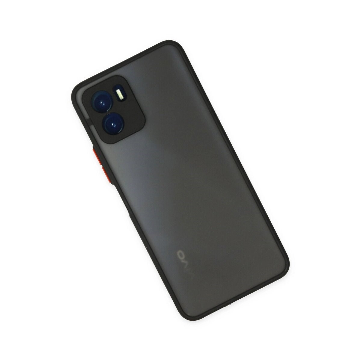 Vivo Y15s Kılıf Montreal Silikon Kapak - Siyah