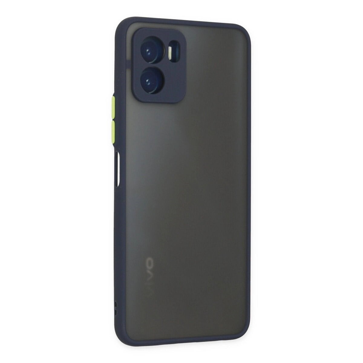 Vivo Y15s Kılıf Montreal Silikon Kapak - Lacivert