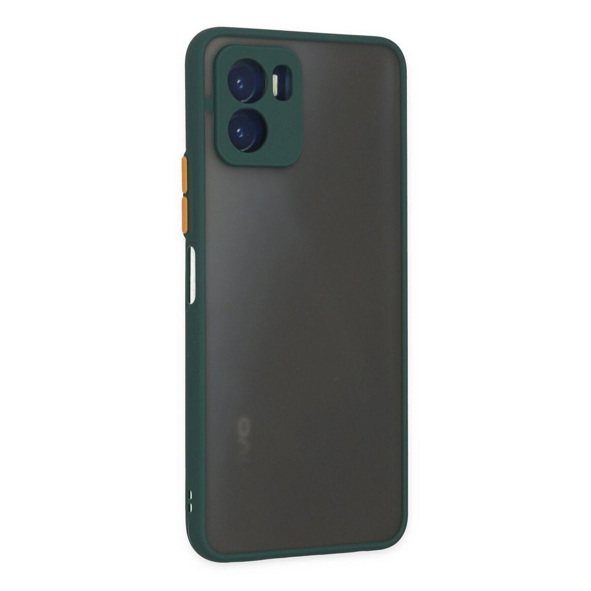 Vivo Y15s Kılıf Montreal Silikon Kapak - Yeşil
