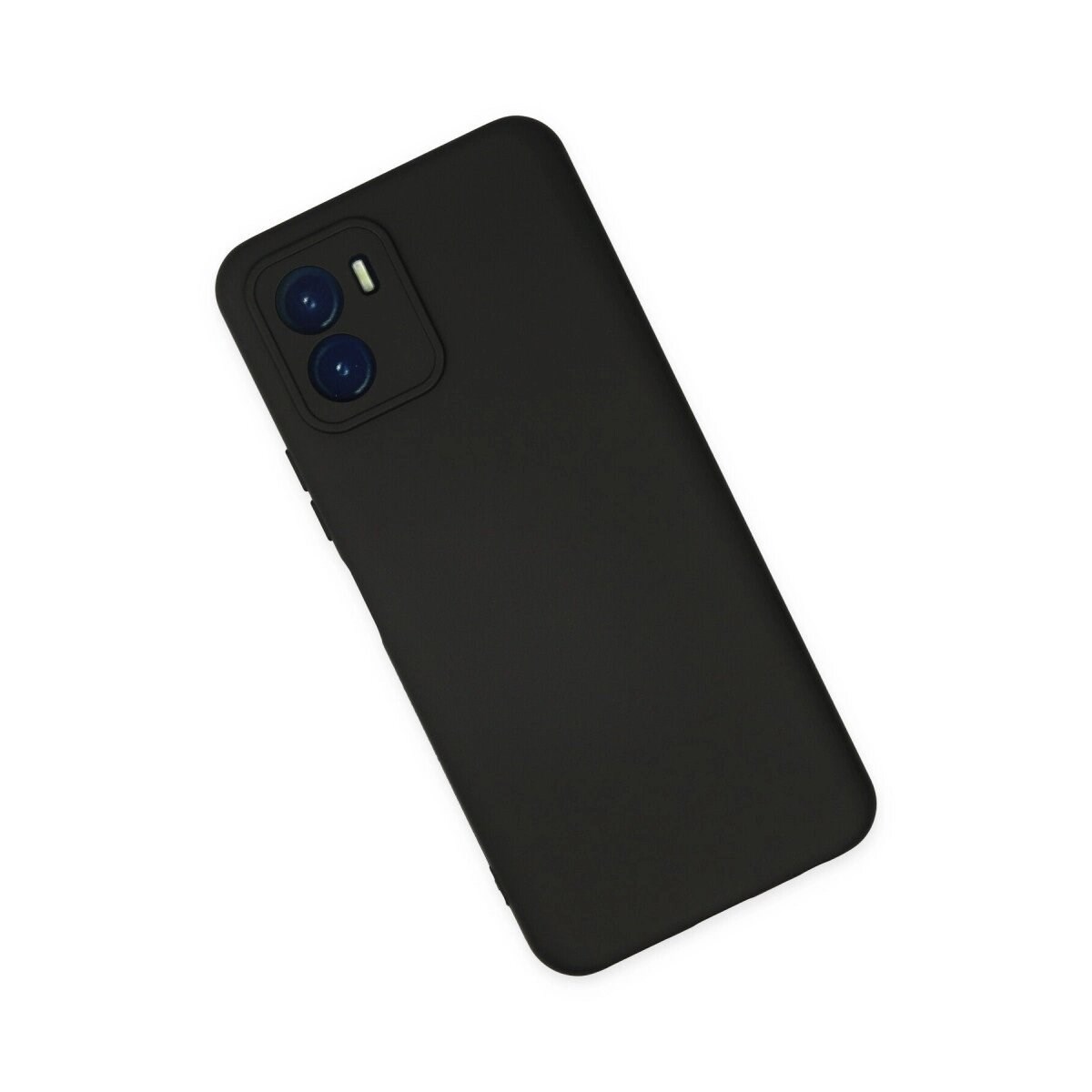 Vivo Y15s Kılıf Nano İçi Kadife Silikon - Siyah