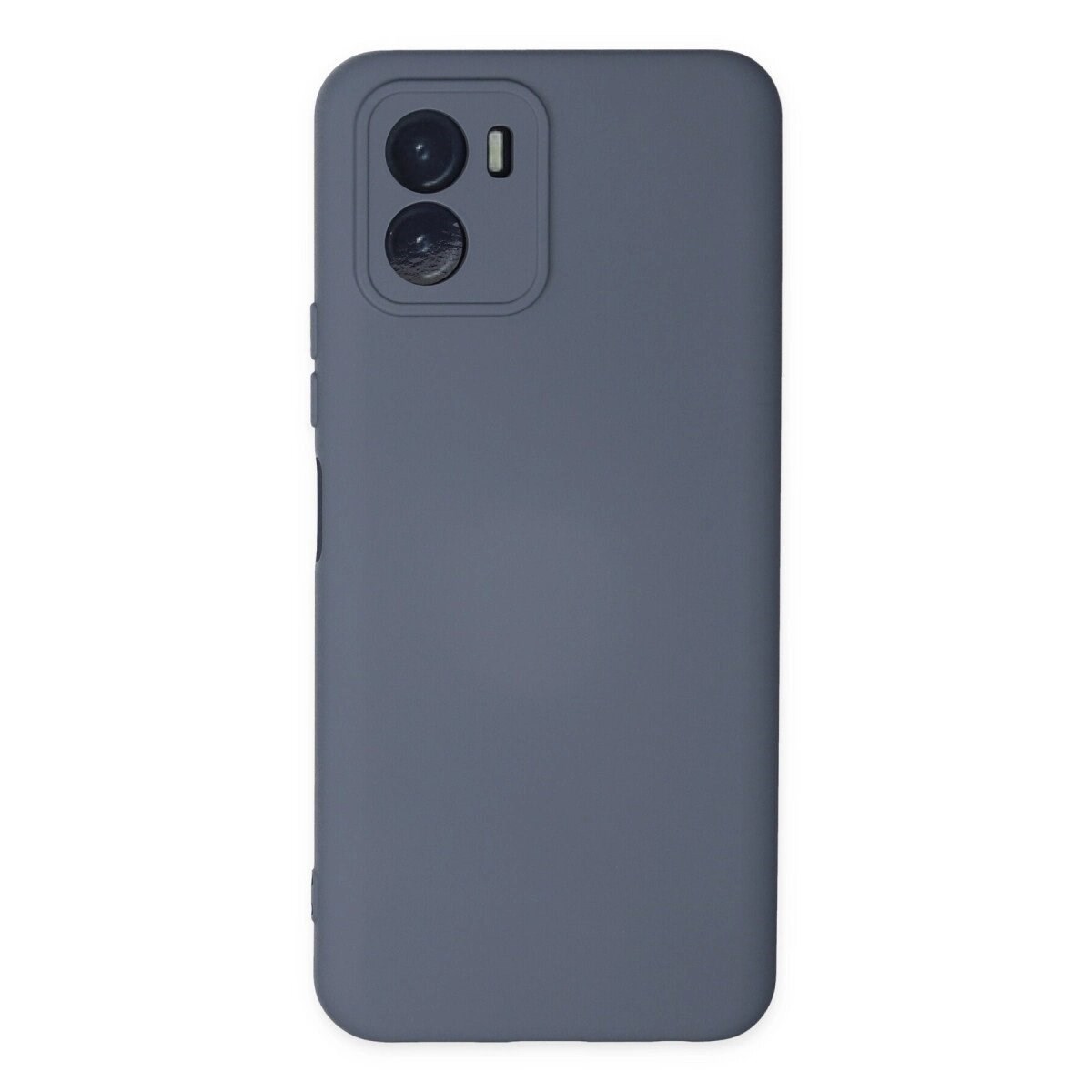 Vivo Y15s Kılıf Nano İçi Kadife Silikon - Gri