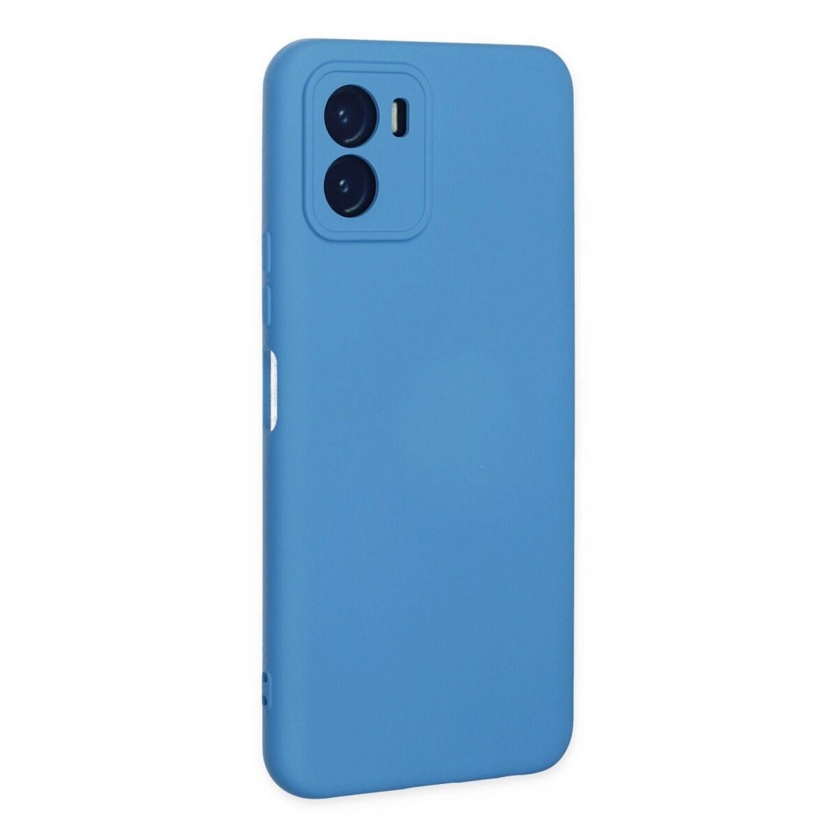 Vivo Y15s Kılıf Nano İçi Kadife Silikon - Mavi