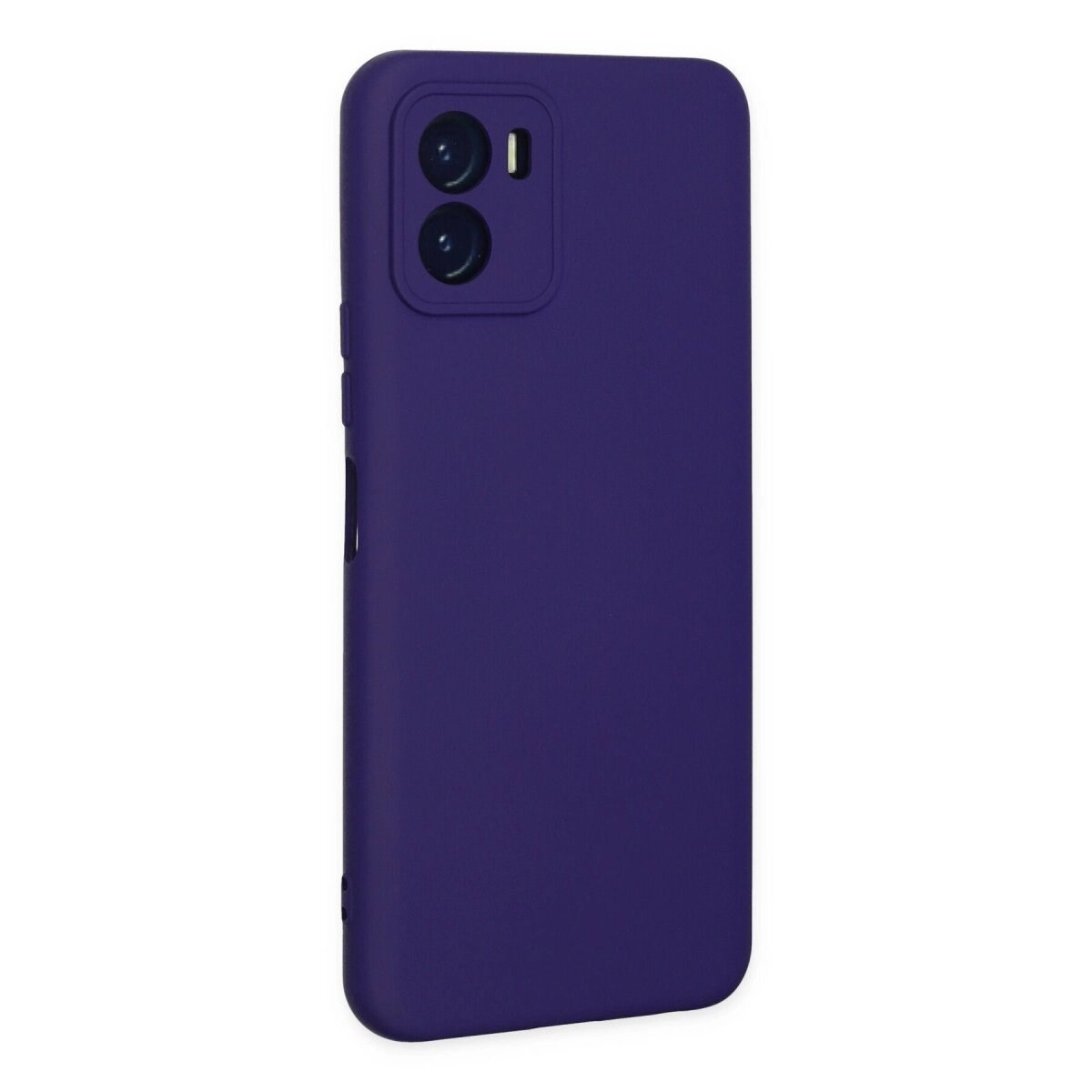Vivo Y15s Kılıf Nano İçi Kadife Silikon - Mor