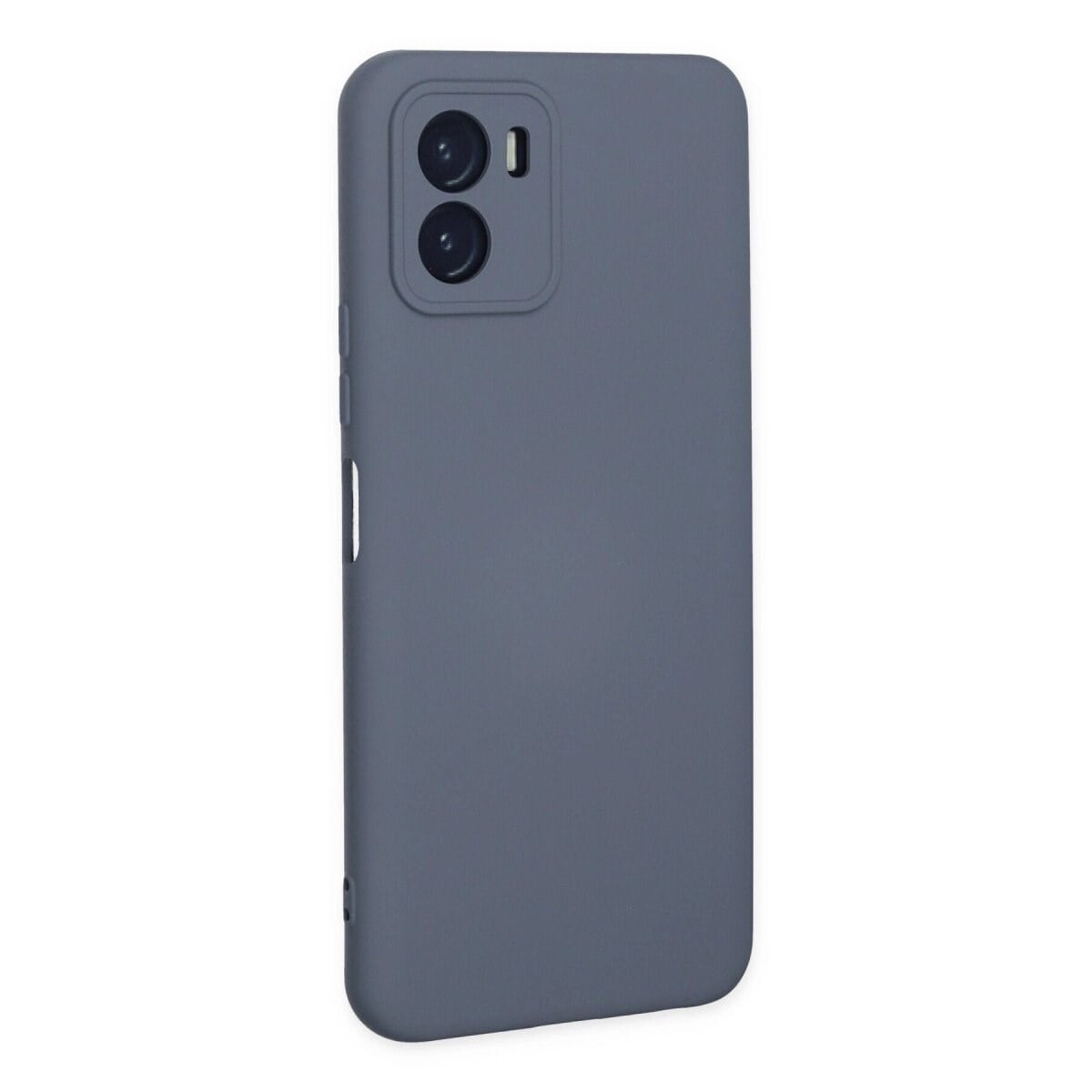 Vivo Y15s Kılıf Nano İçi Kadife Silikon - Gri