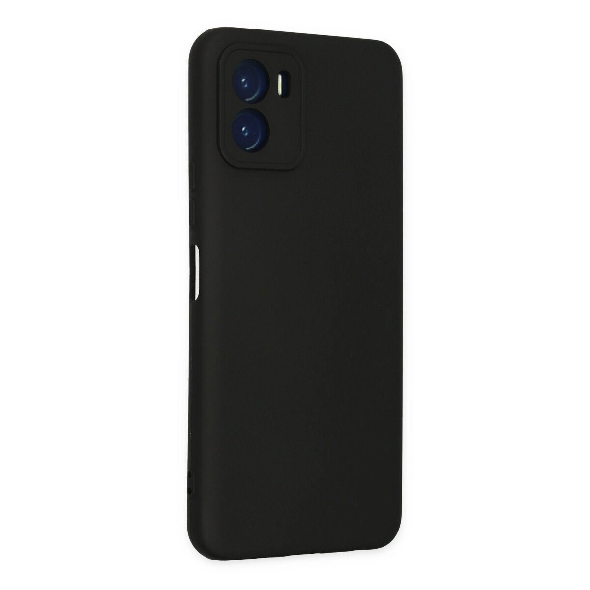 Vivo Y15s Kılıf Nano İçi Kadife Silikon - Siyah