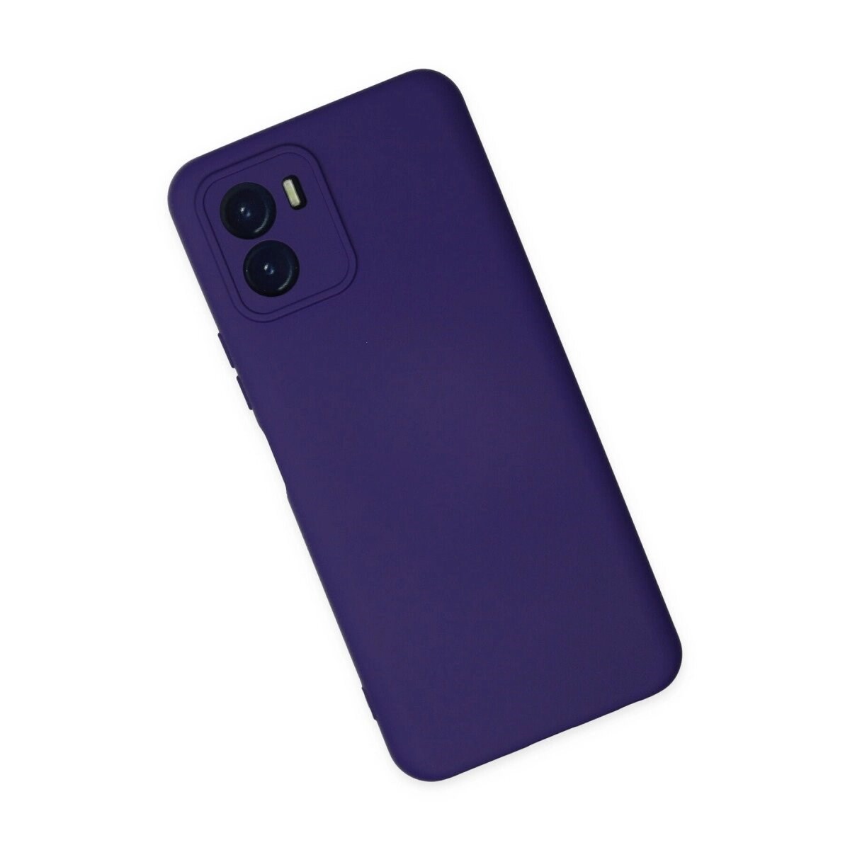 Vivo Y15s Kılıf Nano İçi Kadife Silikon - Mor