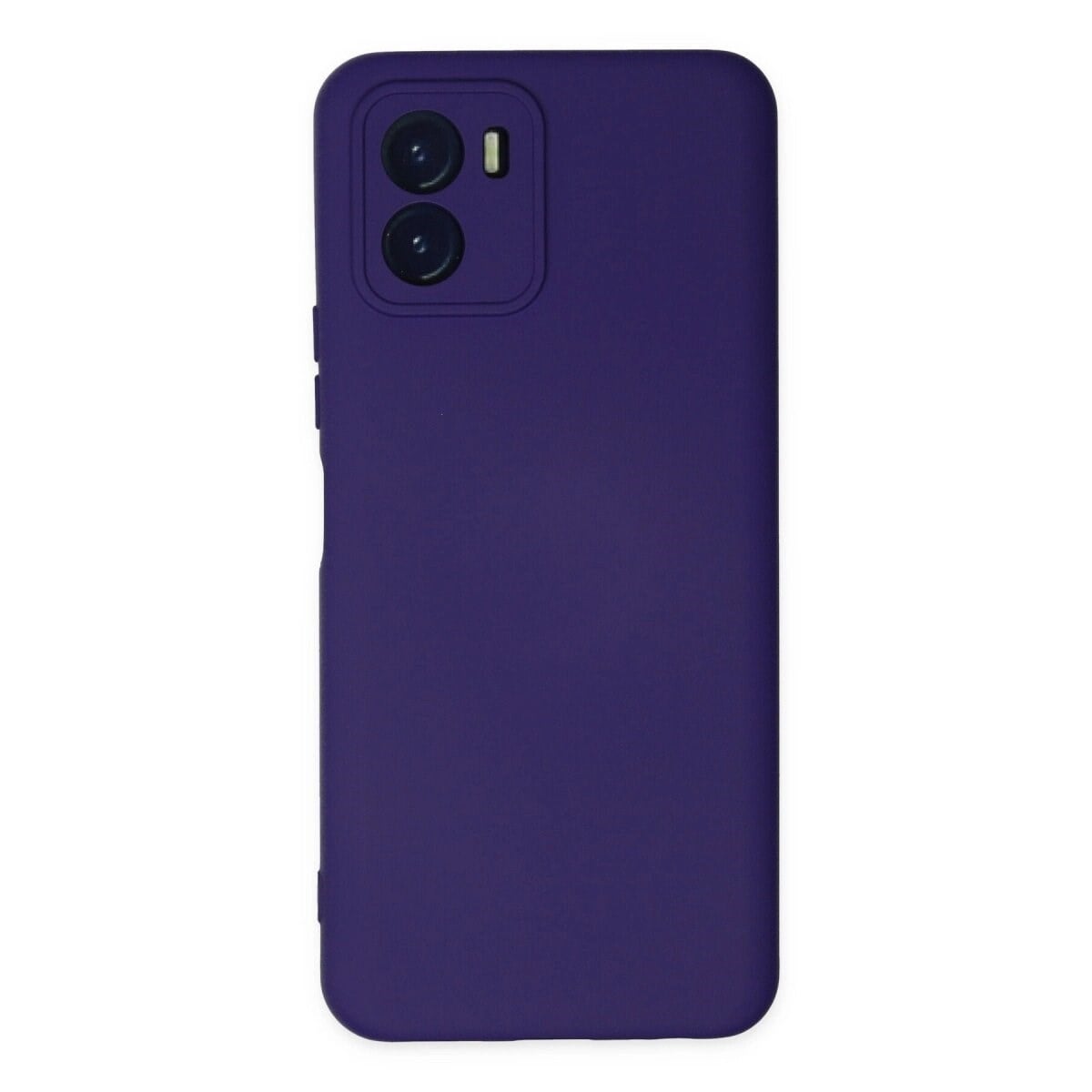 Vivo Y15s Kılıf Nano İçi Kadife Silikon - Mor