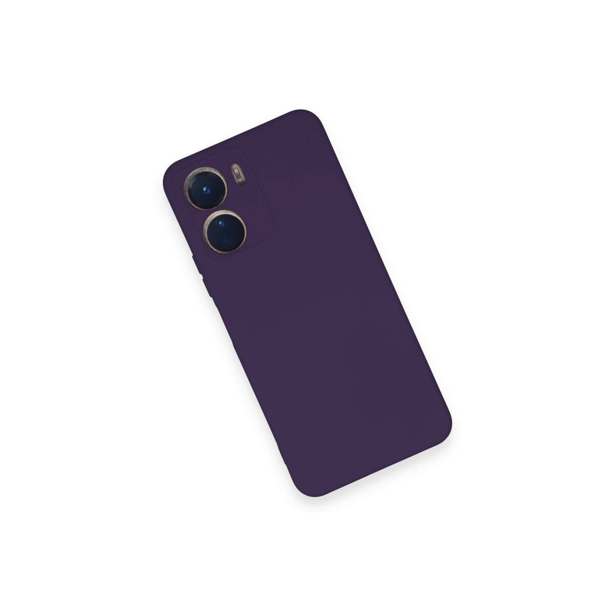 Vivo Y16 Kılıf Nano İçi Kadife Silikon - Mor