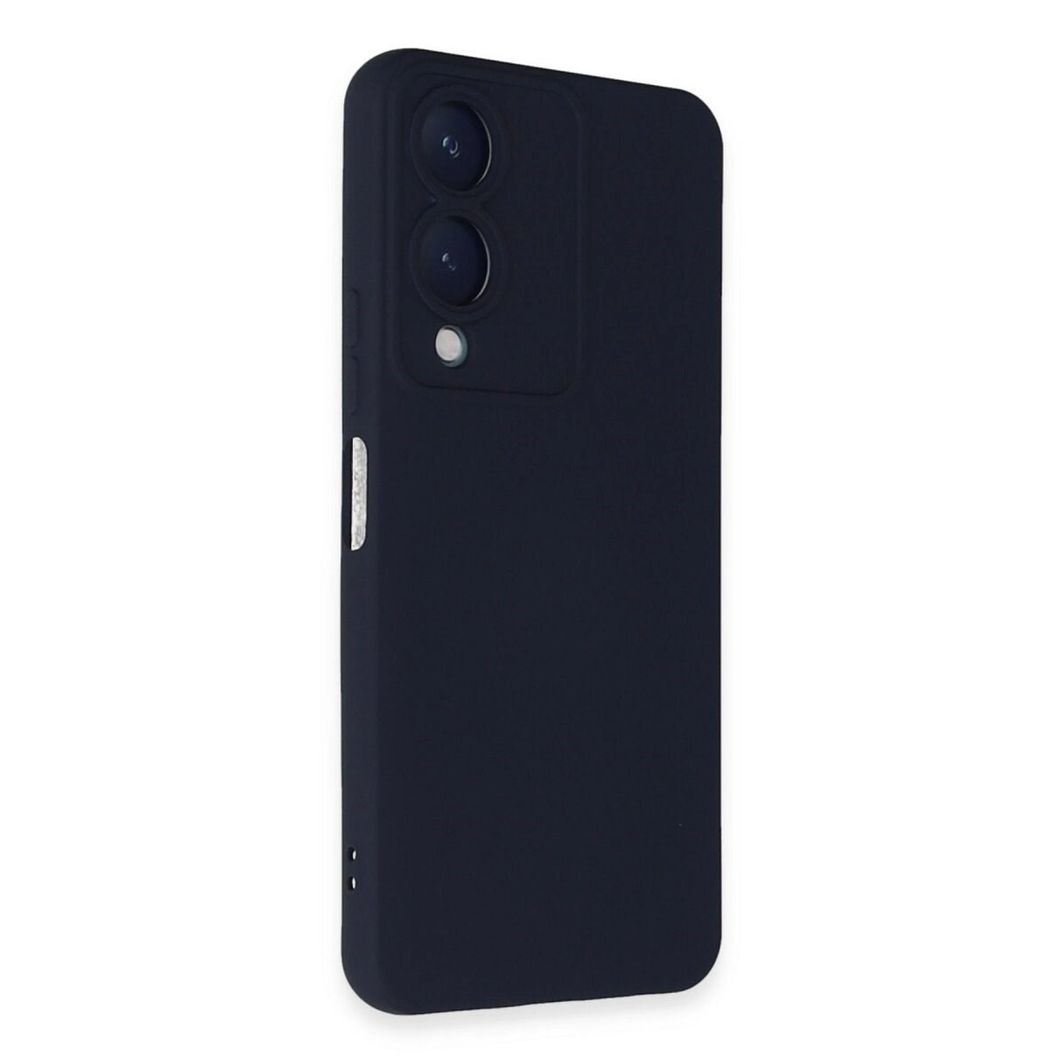 Vivo Y17s Kılıf Nano İçi Kadife Silikon - Lacivert