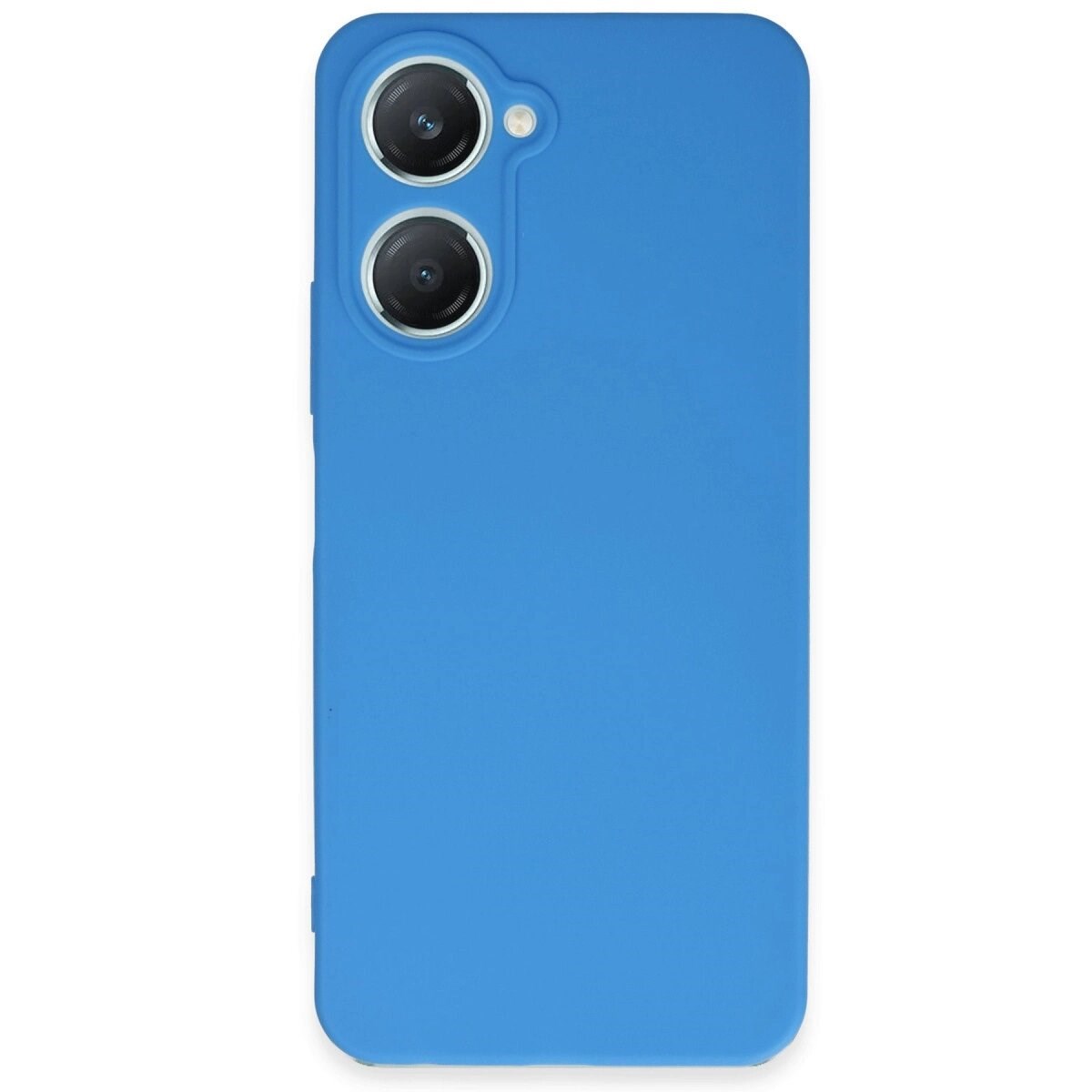 Vivo Y18 Kılıf First Silikon - Mavi