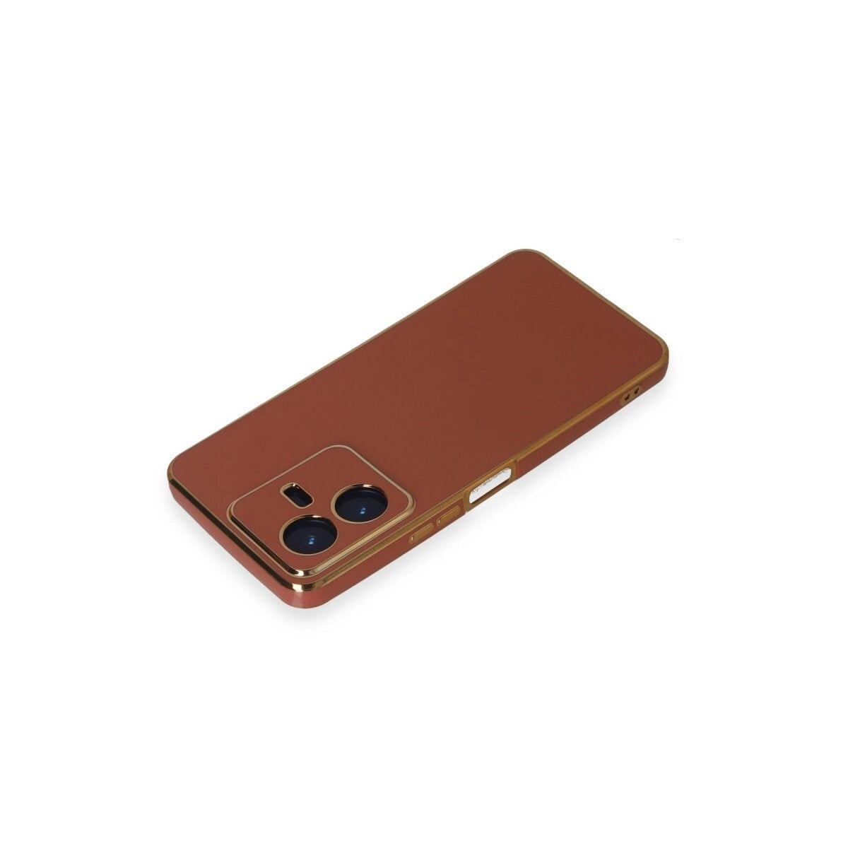 Vivo Y22 2022 Kılıf Volet Silikon - Kırmızı