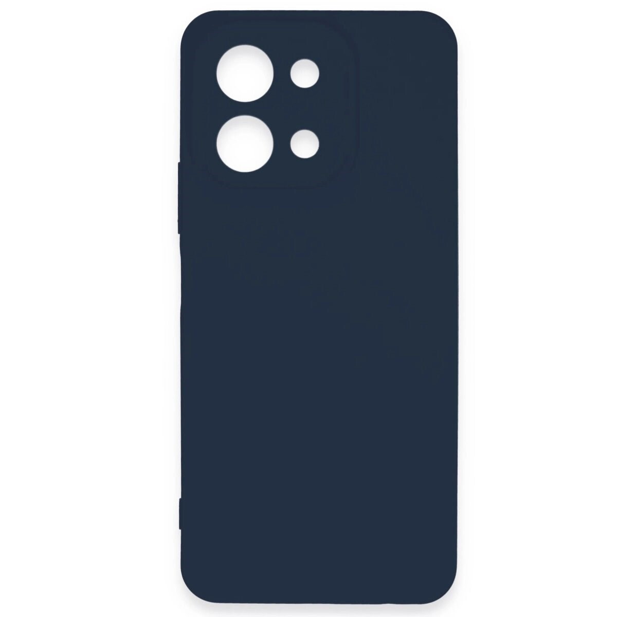 Vivo Y28 Kılıf First Silikon - Lacivert