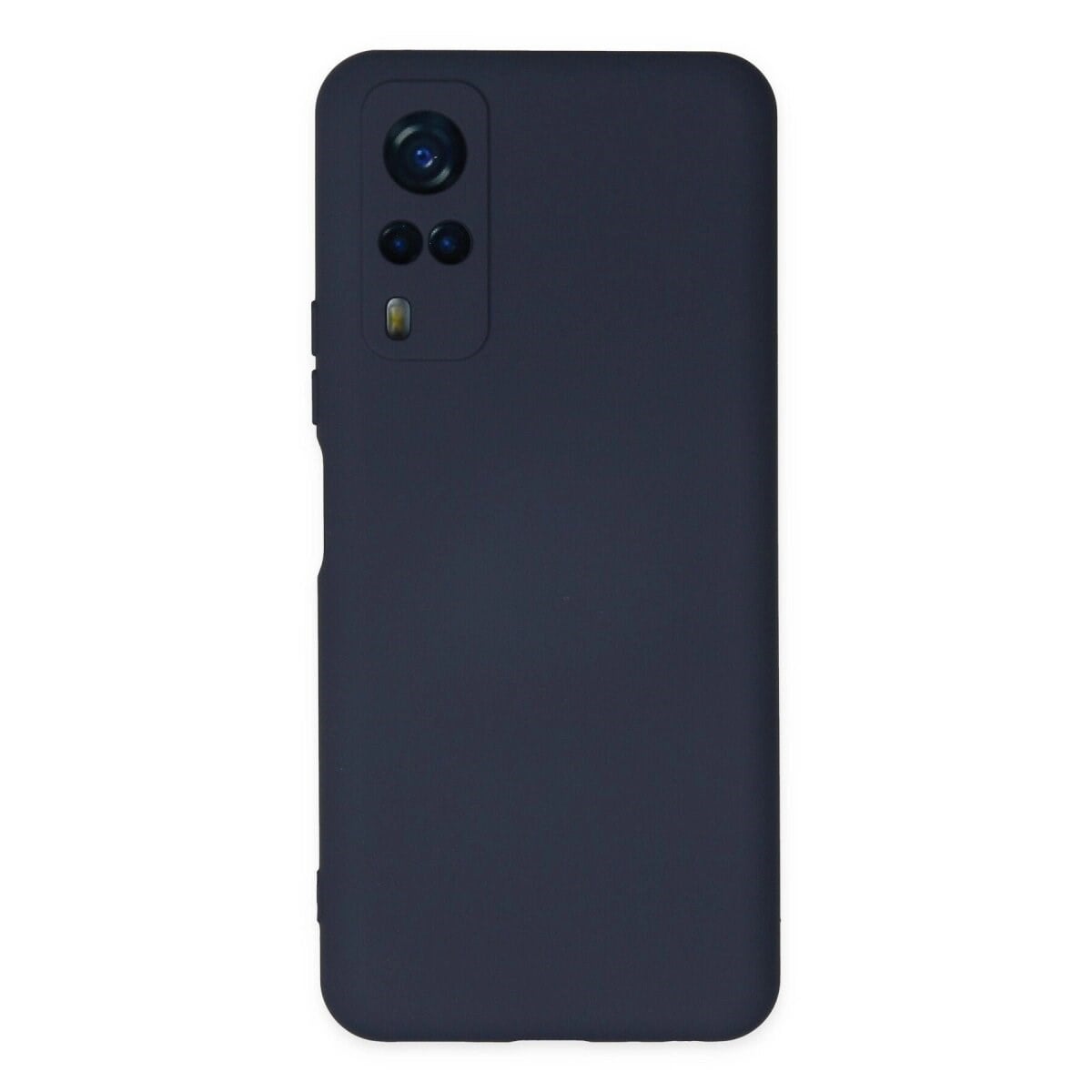 Vivo Y53s Kılıf Nano İçi Kadife Silikon - Lacivert