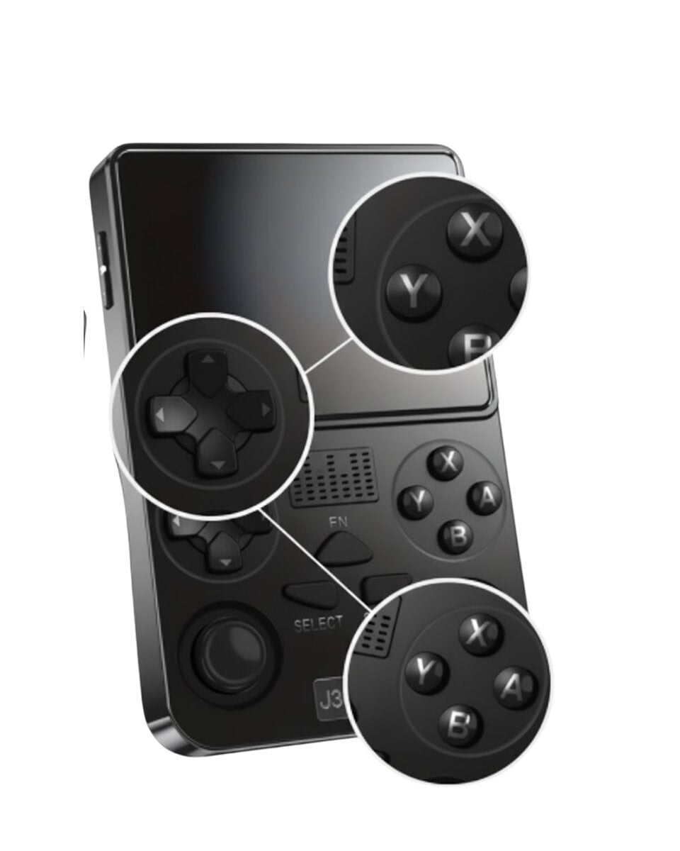 Wi-Fi Özellikli Taşınabilir Retro Oyun Konsolu Analog Joystickli