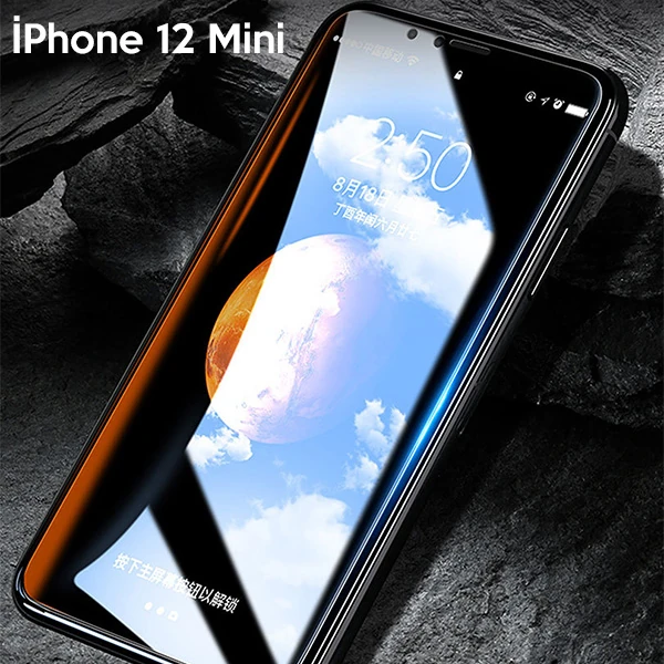 WK İPhone 12 Mini 5.4 Kingkong Curved Tempered Cam Ekran Koruyucu-(1903)