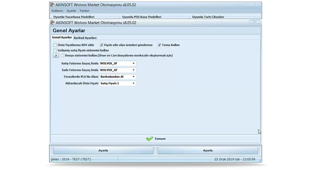 WOLVOX MARKET YÖNETİMİ PROGRAMI AKINSOFT WOLVOX MARKET YÖNETİMİ PROGRAMIAkınsoft