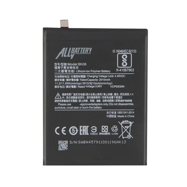 Xiaomi Bn36 Xiaomi Mi 6x A2 Pil Batarya-(1903)