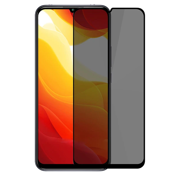 Xiaomi Mi 10 Lite 3D Full Privacy Gizlilik Tempered Cam Ekran Koruyucu-(1903)