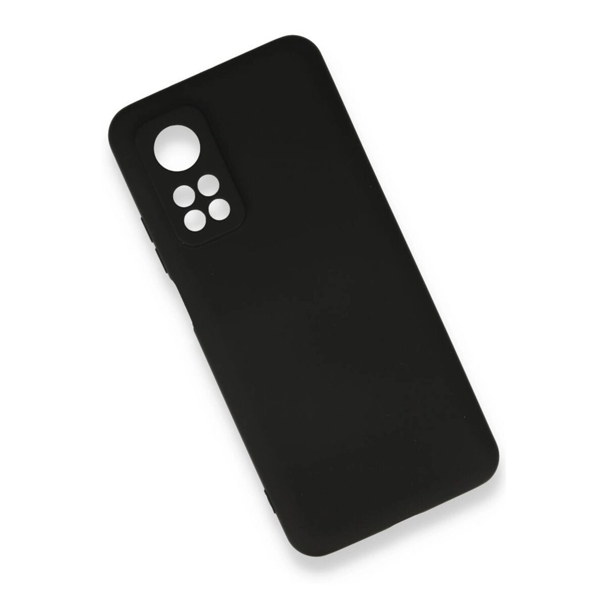 Xiaomi Mi 10t Kılıf Nano İçi Kadife Silikon - Siyah