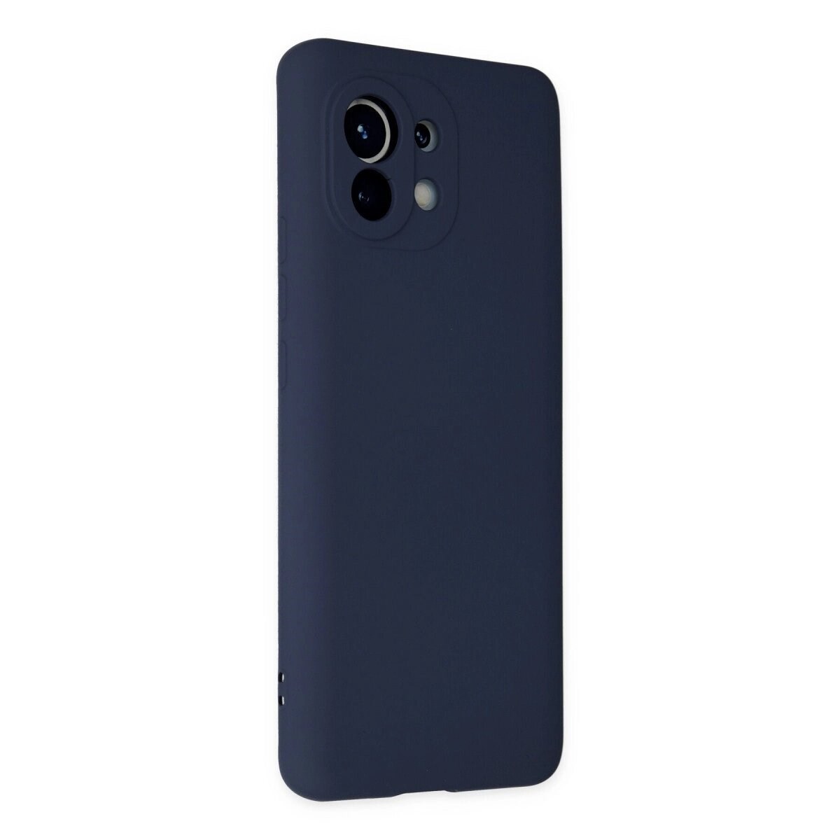 Xiaomi Mi 11 Kılıf Nano İçi Kadife Silikon - Lacivert