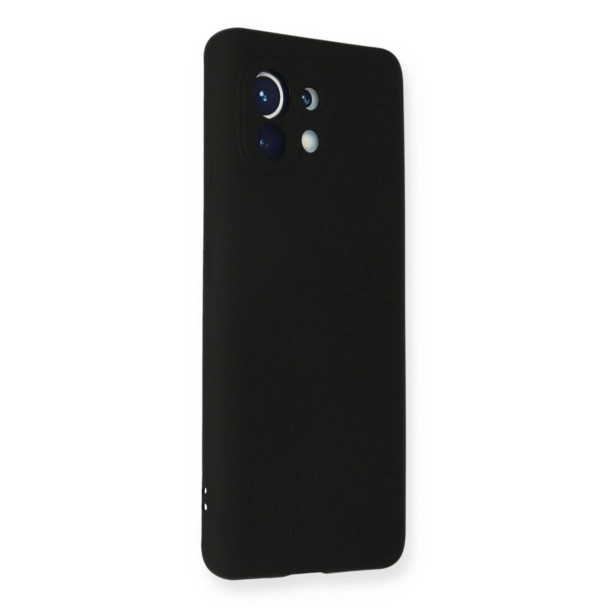 Xiaomi Mi 11 Kılıf Nano İçi Kadife Silikon - Siyah