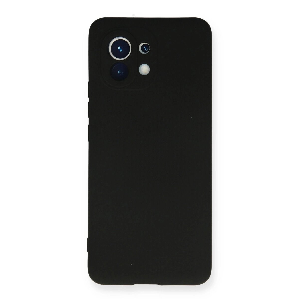 Xiaomi Mi 11 Kılıf Nano İçi Kadife Silikon - Siyah