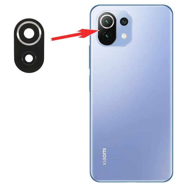 Xiaomi Mi 11 Lite Kamera Lens Camı-(1903)