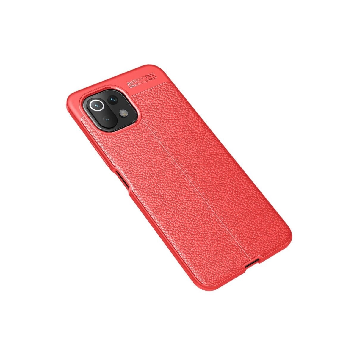 Xiaomi Mi 11 Lite Kılıf Auto Focus Kapak - Kırmızı