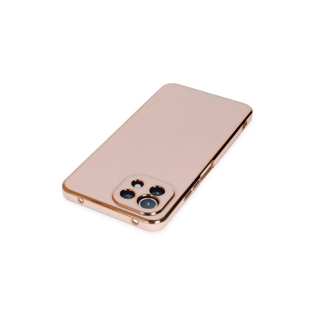 Xiaomi Mi 11 Lite Kılıf Volet Silikon - Pembe