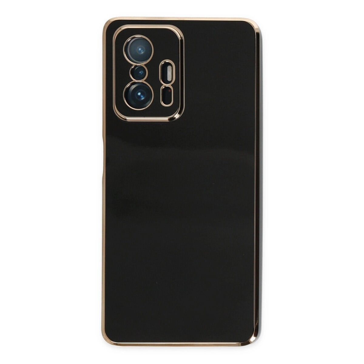 Xiaomi Mi 11t Pro Kılıf Volet Silikon - Siyah