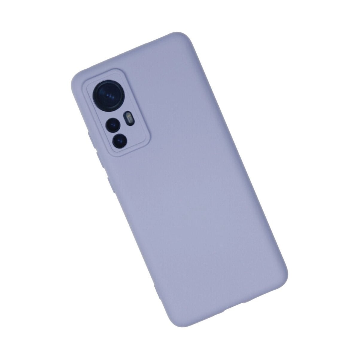 Xiaomi Mi 12 Kılıf Nano İçi Kadife Silikon - Lila
