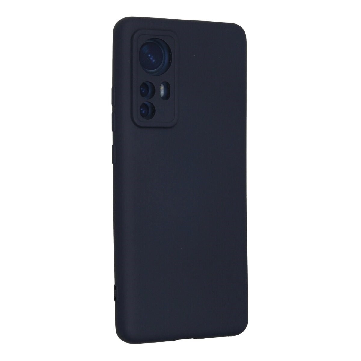Xiaomi Mi 12 Kılıf Nano İçi Kadife Silikon - Lacivert